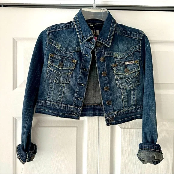 Hydraulics Cropped Denim Jacket - Picture 1 of 9